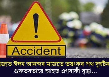 ৰাজ্যত ঈদৰ আনন্দৰ মাজতে ভয়ংকৰ পথ দুৰ্ঘটনা! গুৰুতৰভাৱে আহত এগৰাকী বৃদ্ধা…