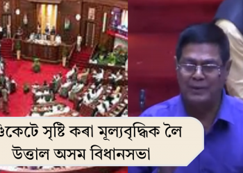 চিণ্ডিকেটে সৃষ্টি কৰা মূল্যবৃদ্ধিক লৈ উত্তাল অসম বিধানসভা