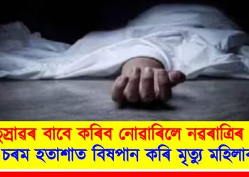 ঋতুস্ৰাৱৰ বাবে কৰিব নোৱাৰিলে নৱৰাত্ৰিৰ পূজা : চৰম হতাশাত বিষপান কৰি মৃত্যু মহিলাৰ