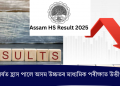২০২৫ বৰ্ষত হ্ৰাস পালে অসম উচ্চতৰ মাধ্যমিক পৰীক্ষাত উত্তীৰ্ণৰ হাৰ!