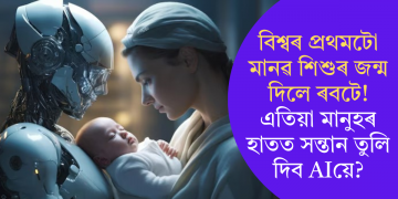 বিশ্বৰ প্ৰথমটো মানৱ শিশুৰ জন্ম দিলে ৰবটে! এতিয়া মানুহৰ হাতত সন্তান তুলি দিব AIয়ে?