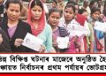 বিভিন্ন বিক্ষিপ্ত ঘটনাৰ মাজেৰে অনুষ্ঠিত হৈ গ’ল পঞ্চায়ত নিৰ্বাচনৰ প্ৰথম পৰ্যায়ৰ ভোটগ্ৰহণ