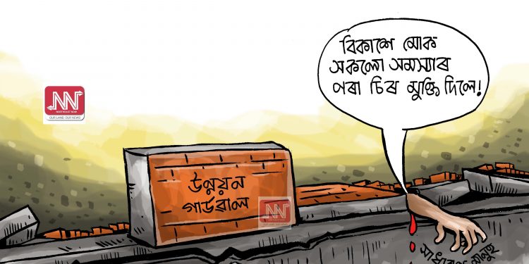 cartoon by Nituparna Rajbongshi.
www.cartoonistnituparna.org