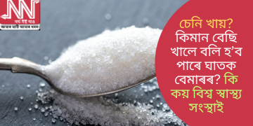 চেনি খায়? কিমান বেছি খালে বলি হ’ব পাৰে ঘাতক বেমাৰৰ? কি কয় বিশ্ব স্বাস্থ্য সংস্থাই