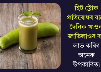 হিট ষ্ট্ৰোক প্ৰতিৰোধৰ বাবে দৈনিক খাওক জাতিলাওৰ ৰস, লাভ কৰিব অনেক উপকাৰিতা