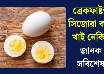 ব্ৰেকফাষ্টত সিজোৱা কণী খাই নেকি? জানক সবিশেষ