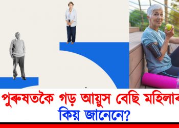 পুৰুষতকৈ গড় আয়ুস বেছি মহিলাৰ : কিয় জানেনে?