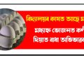 বিদ্যালয়ৰ কাষত আছে মন্দিৰ, মধ্যাহ্ন ভোজনত কণী দিয়াত বাধা