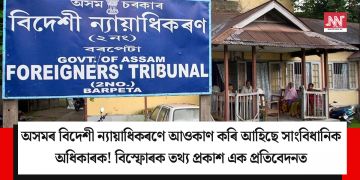 অসমৰ বিদেশী ন্যায়াধিকৰণে আওকাণ কৰি আহিছে সাংবিধানিক অধিকাৰ! বিস্ফোৰক তথ্য প্ৰকাশ এক প্ৰতিবেদনত
