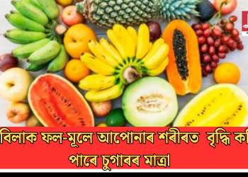 কোনবোৰ ফল-মূলে আপোনাৰ শৰীৰত চুগাৰৰ মাত্ৰা বৃদ্ধি কৰিব পাৰে?