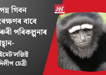 বিপন্ন গিবন সংৰক্ষণৰ বাবে জৰুৰী পৰিকল্পনাৰ আহ্বান- প্ৰাইমেট’লজিষ্ট দিলীপ চেত্ৰীৰ