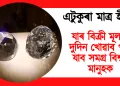 এটুকুৰা মাত্ৰ হীৰা : যাৰ বিক্ৰী মূল্যত দুদিন খোৱাব পৰা যাব সমগ্ৰ বিশ্বৰ মানুহক