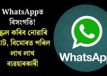 WhatsAppত বিসংগতি! স্ক্ৰল কৰিব নোৱাৰি চ্যাট, বিমোৰত পৰিল লাখ লাখ ব্যৱহাৰকাৰী