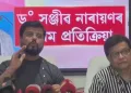 প্ৰাগ নিউজৰ মুখ্য সম্পাদক প্ৰশান্ত ৰাজগুৰুক কাষত বহুৱাই সঞ্জীৱ নাৰায়ণৰ সংবাদমেল!