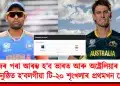 আজিৰ পৰা আৰম্ভ হ’ব  ভাৰত আৰু অষ্ট্ৰেলিয়াৰ মাজত অনুষ্ঠিত হ’বলগীয়া টি-২০ শৃংখলাৰ প্ৰথমখন খেল