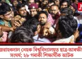 জৱাহৰলাল নেহৰু বিশ্ববিদ্যালয়ত ছাত্ৰ-আৰক্ষীৰ সংঘৰ্ষ; ২৮ গৰাকী শিক্ষাৰ্থীক আটক