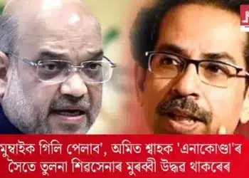 ‘মুম্বাইক গিলি পেলাব’, অমিত শ্বাহক ‘এনাকোণ্ডা’ৰ সৈতে তুলনা শিৱসেনাৰ মুৰব্বী উদ্ধৱ থাকৰেৰ
