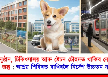 শিক্ষানুষ্ঠান, চিকিৎসালয় আৰু ষ্টেচন চৌহদত থাকিব নোৱাৰিব অঘৰী জন্তু : আশ্ৰয় শিবিৰত ৰাখিবলৈ নিৰ্দেশ উচ্চতম ন্যায়ালয়ৰ