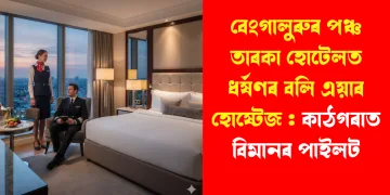 বেংগালুৰুৰ পঞ্চ তাৰকা হোটেলত ধৰ্ষণৰ বলি এয়াৰ হোষ্টেজ : কাঠগৰাত বিমানৰ পাইলট