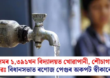 অসমৰ ১,৩৯১খন বিদ্যালয়ত খোৱাপানী, শৌচাগাৰৰ অভাৱঃ বিধানসভাত ৰণোজ পেগুৰ অকপট স্বীকাৰোক্তি