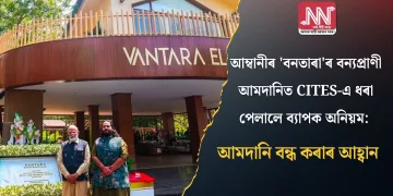 আম্বানীৰ ‘বনতাৰা’ৰ বন্যপ্ৰাণী আমদানিত CITES-এ ধৰা পেলালে ব্যাপক অনিয়ম: আমদানি বন্ধ কৰাৰ আহ্বান