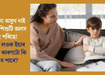 কোনো অসুখ নাই কিন্তু শিশুটি অলস হৈ পৰিছে! জানি লওক ইয়াৰ আঁৰৰ কাৰণটো কি হ’ব পাৰে?