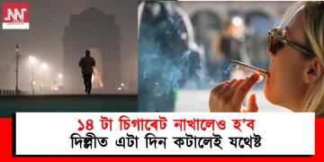 ১৪ টা চিগাৰেট নাখালেও হ’ব : দিল্লীত এটা দিন কটালেই যথেষ্ট