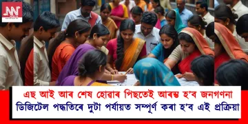 এছ আই আৰ শেষ হোৱাৰ পিছতেই আৰম্ভ হ’ব জনগণনা : ডিজিটেল পদ্ধতিৰে দুটা পৰ্যায়ত সম্পূৰ্ণ কৰা হ’ব এই প্ৰক্ৰিয়া