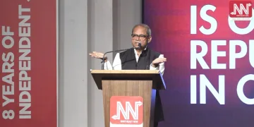 ‘নৰ্থইষ্ট নাও’ৰ অষ্টম প্ৰতিষ্ঠা দিৱসত বিশিষ্ট অৰ্থনীতিবিদ পৰাকলা প্ৰভাকৰ : গভীৰ সংকটত ভাৰতীয় গণৰাজ্য