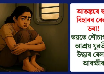 আতঙ্কৰে ভৰা বিহাৰৰ ৰেলৰ ডবা! ভয়তে শৌচাগাৰত আশ্ৰয় যুৱতীৰ, উদ্ধাৰ ৰেলৱে আৰক্ষীৰ