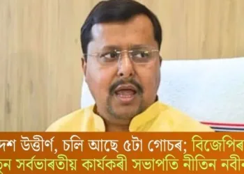 দ্বাদশ উত্তীৰ্ণ, চলি আছে ৫টা গোচৰ; বিজেপিৰ নতুন সৰ্বভাৰতীয় কাৰ্যকৰী সভাপতি নীতিন নবীন