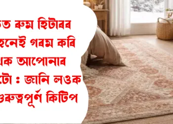 শীতত ৰুম হিটাৰৰ অবিহনেই গৰম কৰি ৰাখক আপোনাৰ কোঠাটো : জানি লওক এই গুৰুত্বপূৰ্ণ কিটিপ