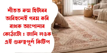 শীতত ৰুম হিটাৰৰ অবিহনেই গৰম কৰি ৰাখক আপোনাৰ কোঠাটো : জানি লওক এই গুৰুত্বপূৰ্ণ কিটিপ