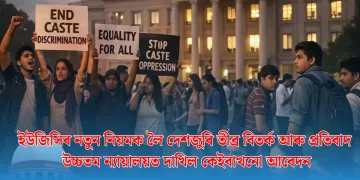 ইউজিসিৰ নতুন নিয়মক লৈ দেশজুৰি তীব্ৰ বিতৰ্ক আৰু প্ৰতিবাদ: উচ্চতম ন্যায়ালয়ত দাখিল কেইবাখনো আবেদন