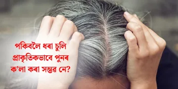 পকিবলৈ ধৰা চুলি প্ৰাকৃতিকভাবে পুনৰ ক’লা কৰা সম্ভৱ নে?