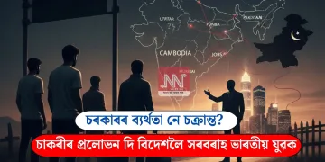 চৰকাৰৰ ব্যৰ্থতা নে চক্ৰান্ত? চাকৰীৰ প্ৰলোভন দি বিদেশলৈ সৰবৰাহ ভাৰতীয় যুৱক
