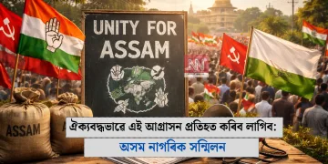ঐক্যবদ্ধভাৱে এই আগ্ৰাসন প্ৰতিহত কৰিব লাগিব: অসম নাগৰিক সন্মিলন