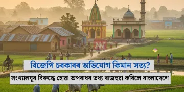 বিজেপি চৰকাৰৰ অভিযোগ কিমান সত্য? সংখ্যালঘূৰ বিৰুদ্ধে হোৱা অপৰাধৰ তথ্য ৰাজহুৱা কৰিলে বাংলাদেশে
