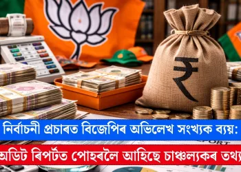 নিৰ্বাচনী প্ৰচাৰত বিজেপিৰ অভিলেখ সংখ্যক ব্যয়: অডিট ৰিপৰ্টত পোহৰলৈ আহিছে চাঞ্চল্যকৰ তথ্য