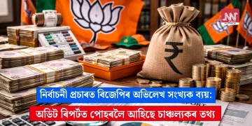 নিৰ্বাচনী প্ৰচাৰত বিজেপিৰ অভিলেখ সংখ্যক ব্যয়: অডিট ৰিপৰ্টত পোহৰলৈ আহিছে চাঞ্চল্যকৰ তথ্য