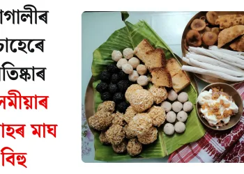 ভোগালীৰ উচাহেৰে জাতিষ্কাৰ অসমীয়াৰ হেঁপাহৰ মাঘ বিহু
