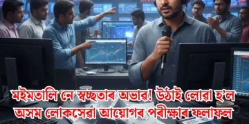 মইমতালি নে স্বচ্ছতাৰ অভাৱ! উঠাই লোৱা হ’ল অসম লোকসেৱা আয়োগৰ পৰীক্ষাৰ ফলাফল