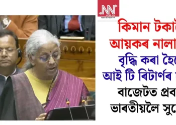 কিমান টকালৈ আয়কৰ নালাগে; বৃদ্ধি কৰা হৈছে আই টি ৰিটাৰ্ণৰ সময়; বাজেটত প্ৰবাসী ভাৰতীয়লৈ সুযোগ