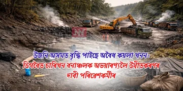 উজনি অসমত বৃদ্ধি পাইছে অবৈধ কয়লা খনন: ডিগবৈত চাৰিখন বনাঞ্চলক অভয়াৰণ্যলৈ উন্নীতকৰণৰ দাবী পৰিৱেশকৰ্মীৰ