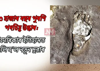 ২৩ হাজাৰ বছৰ পুৰণি পদচিহ্ন উদ্ধাৰ: আমেৰিকাৰ ইতিহাসত মুকলি হ’ল নতুন দুৱাৰ