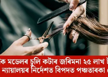 ভুলকৈ মডেলৰ চুলি কটাৰ জৰিমনা ২৫ লাখ টকা! উচ্চতম ন্যায়ালয়ৰ নিৰ্দেশত বিপদত পঞ্চতাৰকা হোটেল