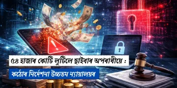৫৪ হাজাৰ কোটি লুটিলে ছাইবাৰ অপৰাধীয়ে : কঠোৰ নিৰ্দেশনা উচ্চতম ন্যায়ালয়ৰ