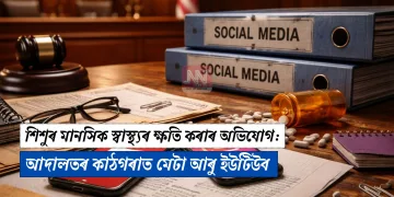শিশুৰ মানসিক স্বাস্থ্যৰ ক্ষতি কৰাৰ অভিযোগ: আদালতৰ কাঠগৰাত মেটা আৰু ইউটিউব