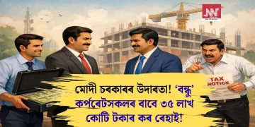 মোদী চৰকাৰৰ উদাৰতা! ‘বন্ধু’ কৰ্পৰেটসকলৰ বাবে ৩৫ লাখ কোটি টকাৰ কৰ ৰেহাই!