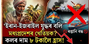 ইৰান-ইজৰাইলৰ যুদ্ধৰ প্ৰভাৱ : মূৰে কপালে হাত দিছে মধ্যপ্ৰদেশৰ কল খেতিয়কে